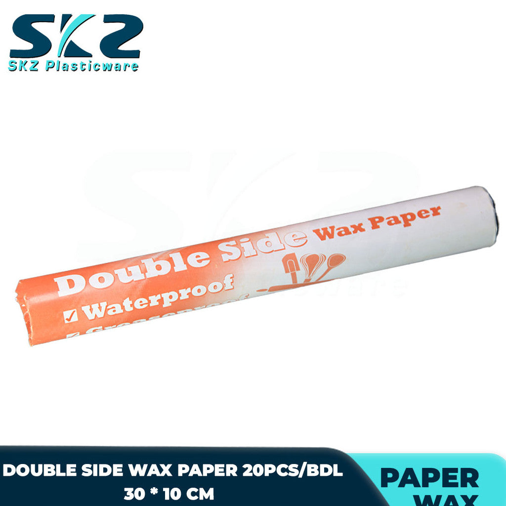 SKZ DOUBLE SIDE WAX PAPER FOR OIL ABSORPTION 30X10 CM