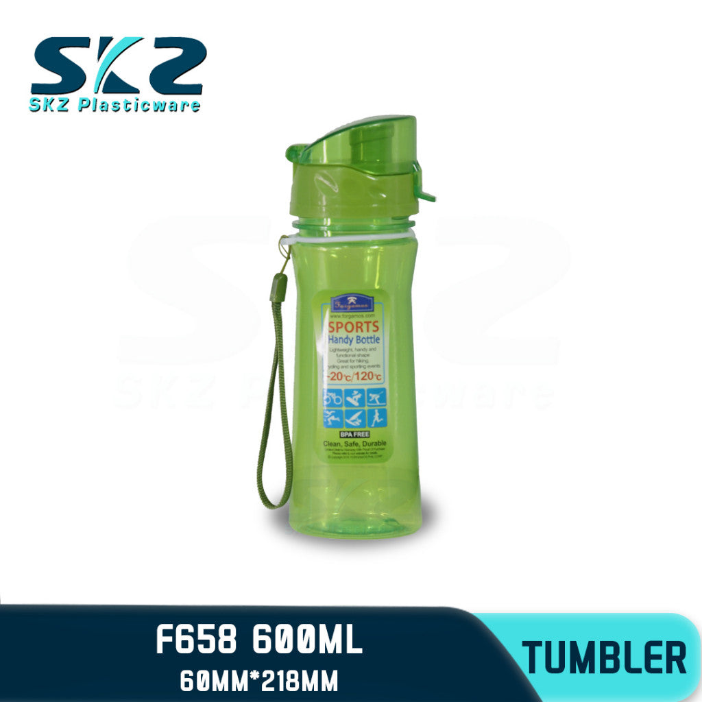 SKZ 600ml [658] PORTABLE SPORTS WATER BOTTLE BPA FREE
