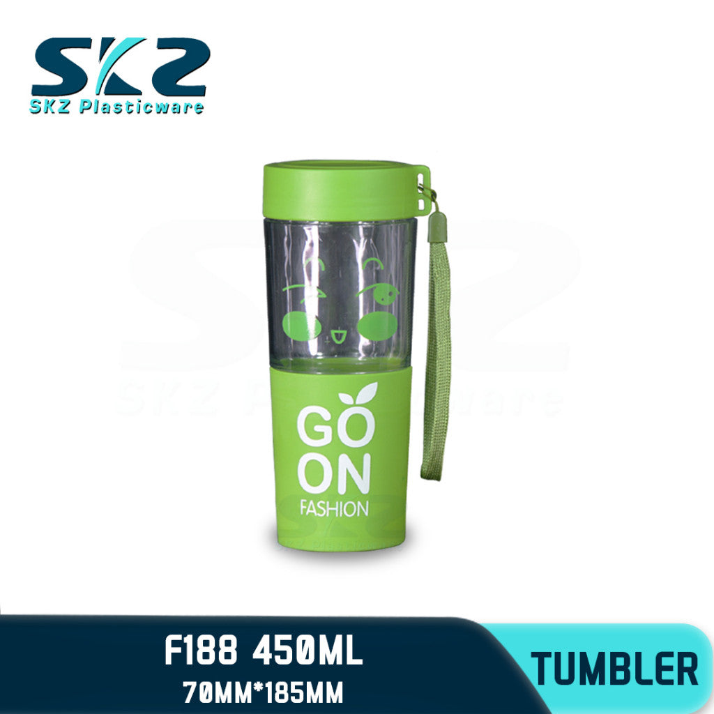 SKZ  450ml [F188] PORTABLE SPORTS WATER BOTTLE BPA FREE
