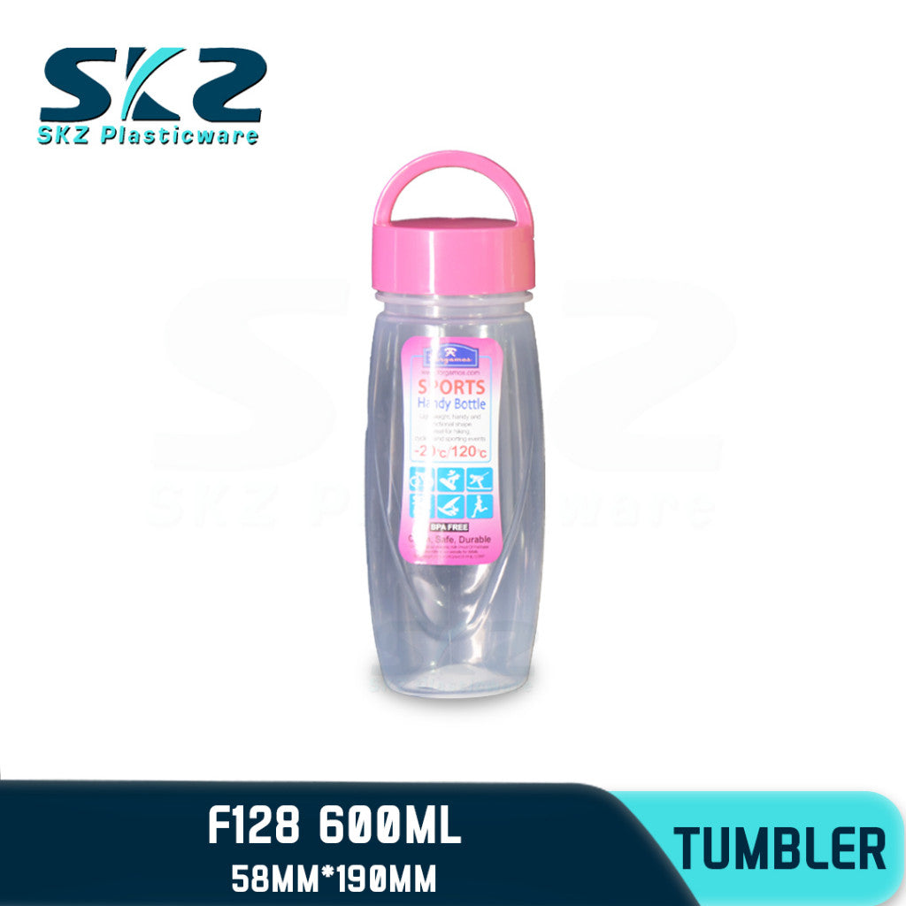 SKZ  600ml [F128] PORTABLE SPORTS WATER BOTTLE BPA FREE