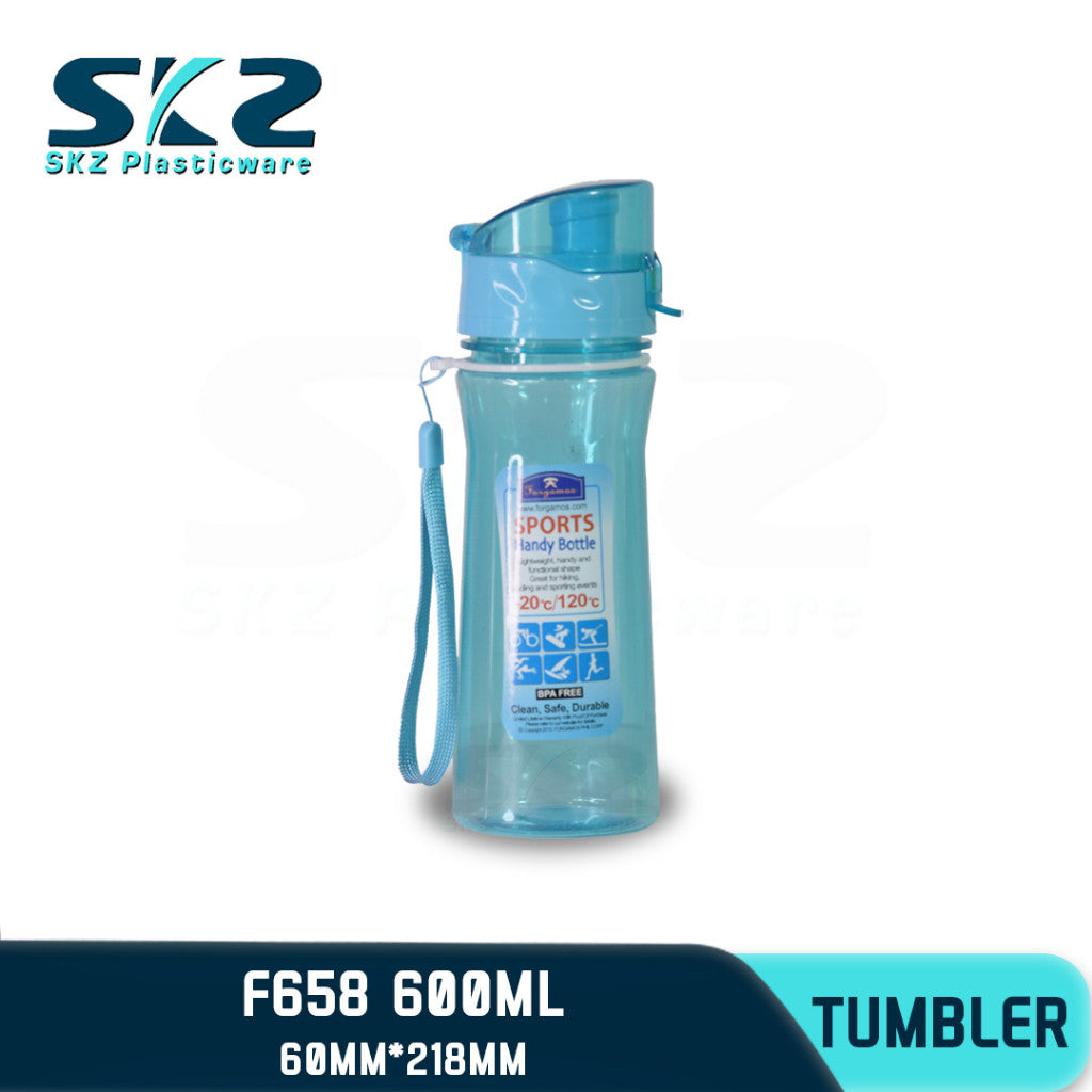 SKZ 600ml [658] PORTABLE SPORTS WATER BOTTLE BPA FREE
