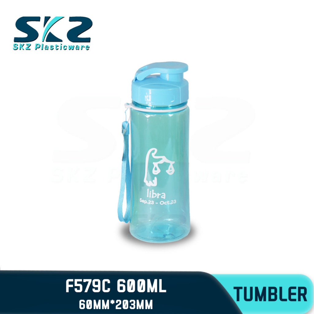 SKZ 600ml [F579-C] PORTABLE SPORTS WATER BOTTLE BPA FREE