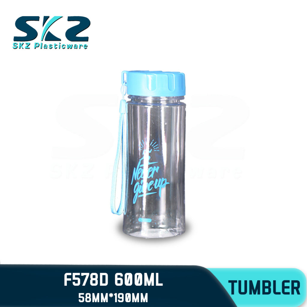 SKZ 600ml [F578-D] PORTABLE SPORTS WATER BOTTLE BPA FREE