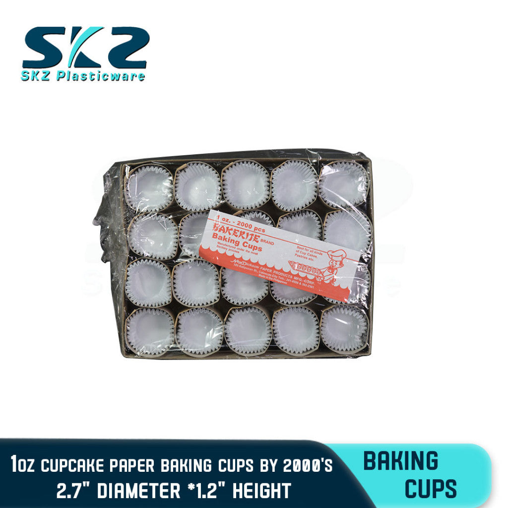 SKZ CUPCAKE BAKING CUPS 1000pcs