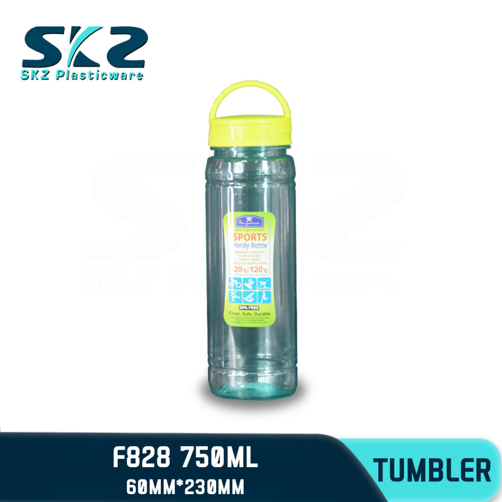 SKZ 750ml [F828] PORTABLE SPORTS WATER BOTTLE BPA FREE