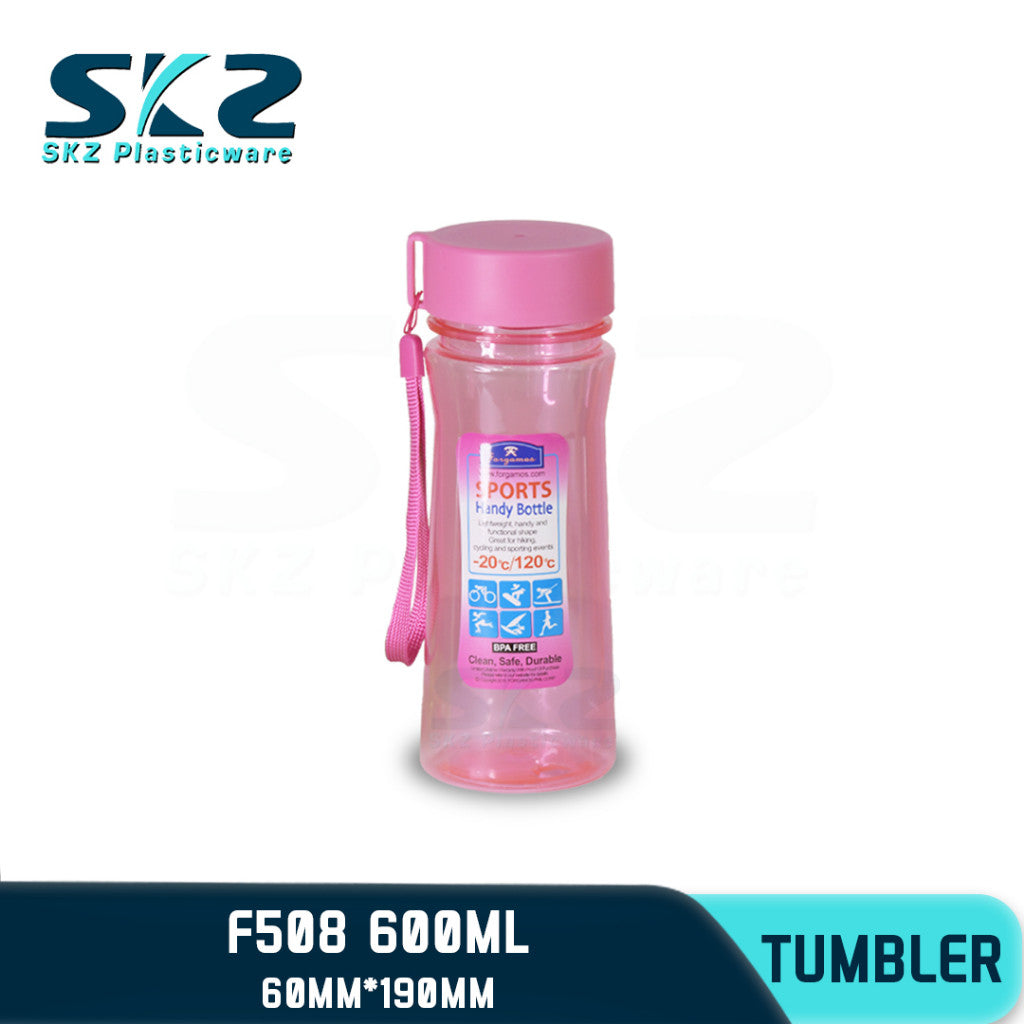 SKZ 600ml [F508] PORTABLE SPORTS WATER BOTTLE BPA FREE