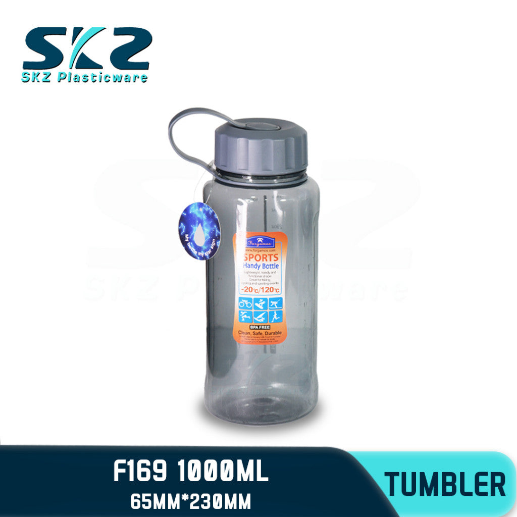 SKZ  1000ml [F169] PORTABLE SPORTS WATER BOTTLE BPA FREE