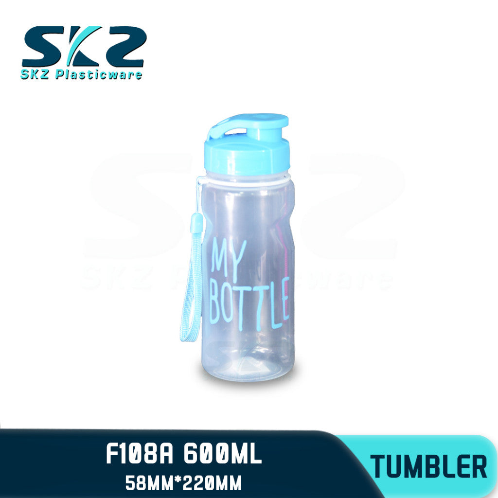SKZ  600ml [F108-A] PORTABLE SPORTS WATER BOTTLE BPA FREE