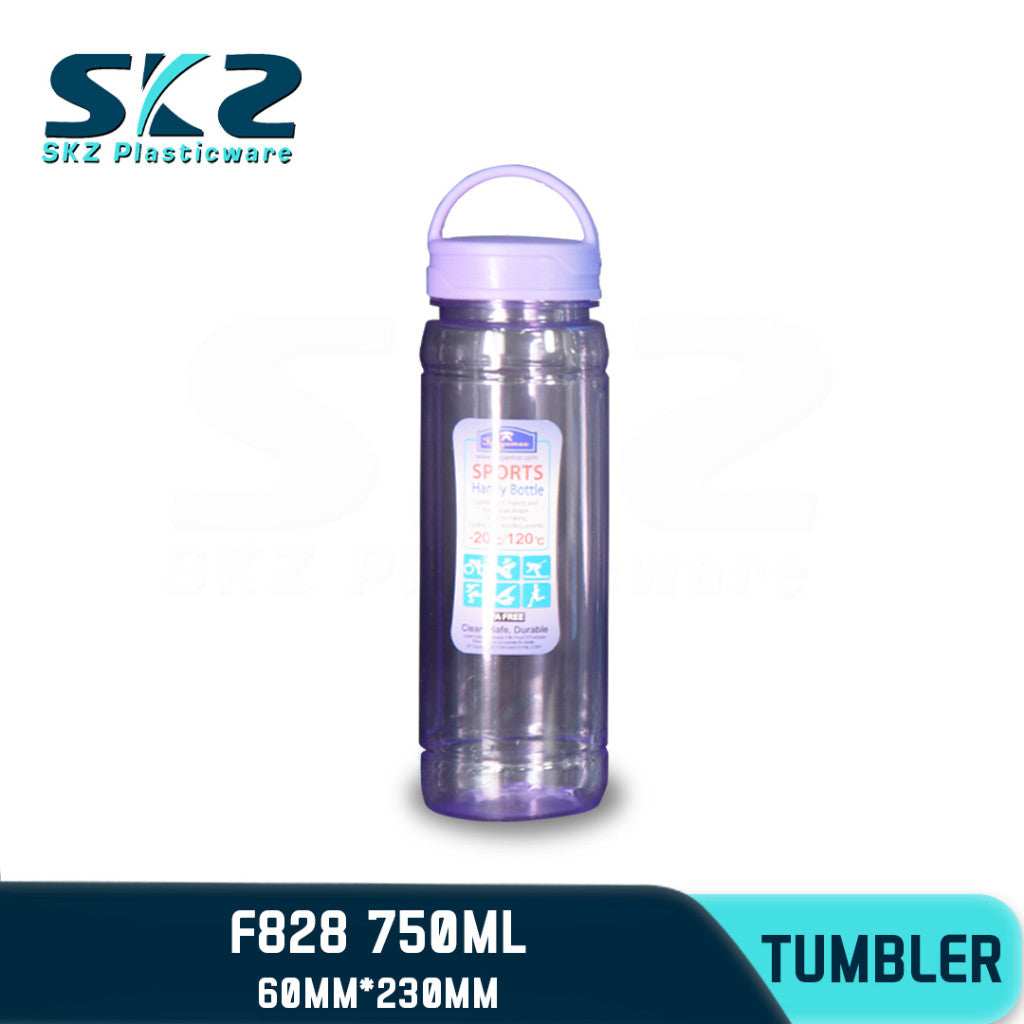 SKZ 750ml [F828] PORTABLE SPORTS WATER BOTTLE BPA FREE