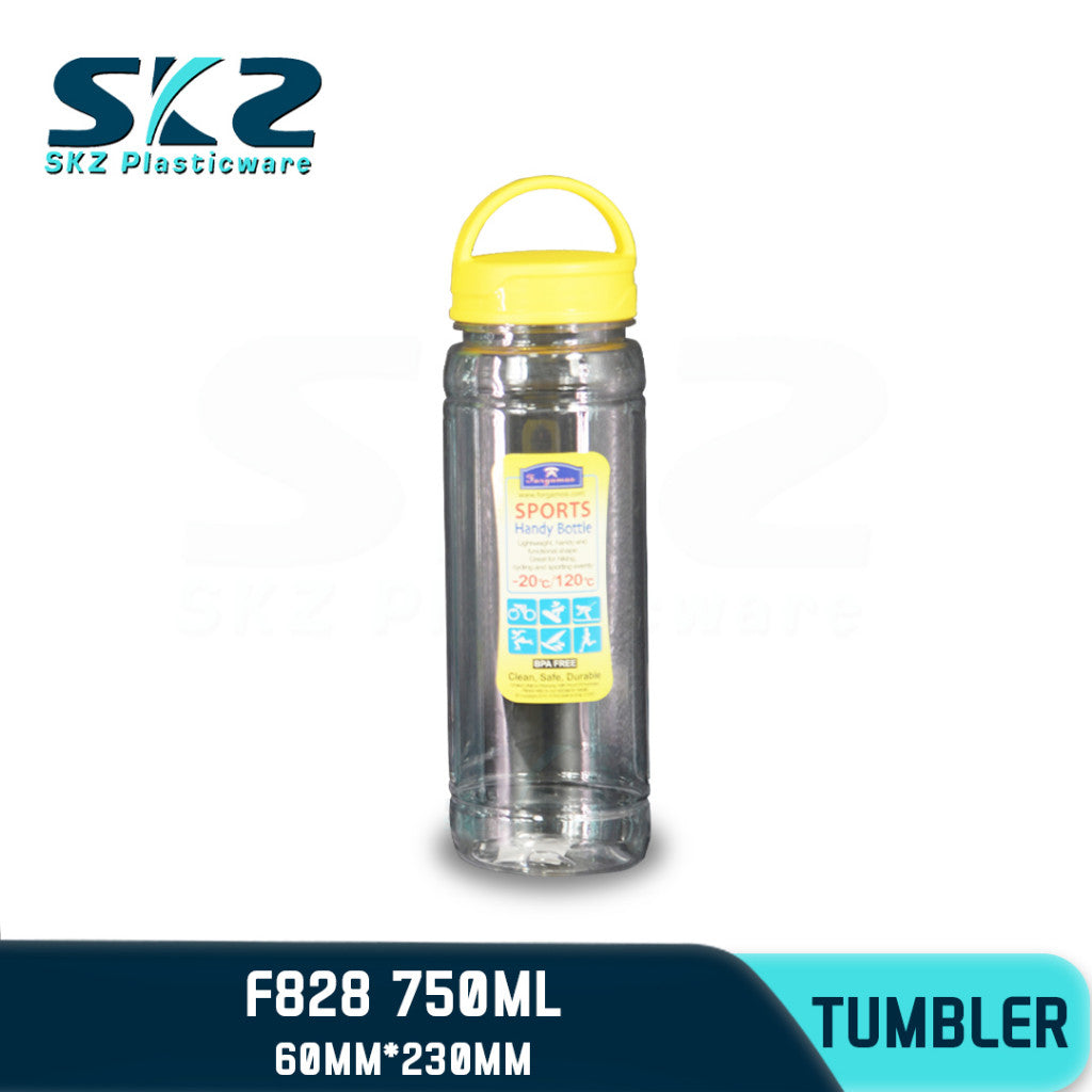 SKZ 750ml [F828] PORTABLE SPORTS WATER BOTTLE BPA FREE