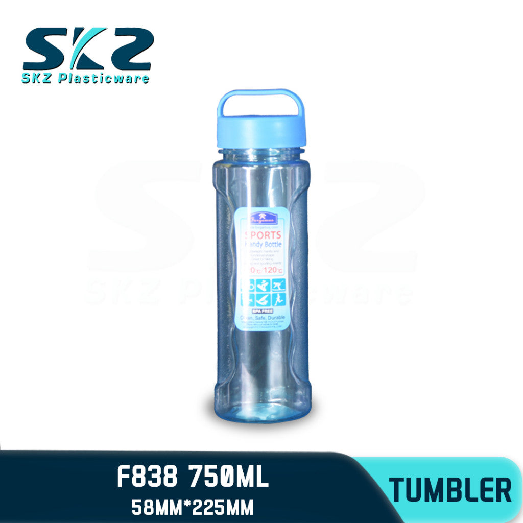SKZ 750ml [F838] PORTABLE SPORTS WATER BOTTLE BPA FREE