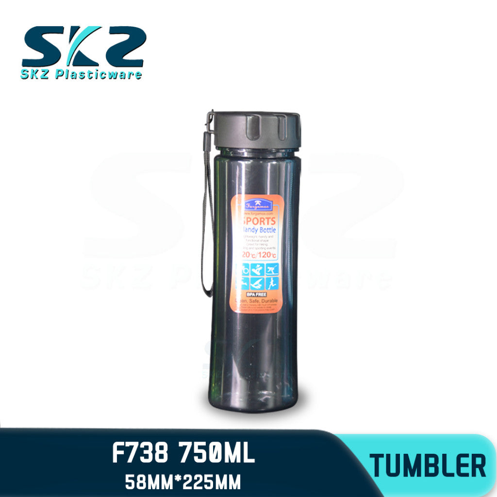 SKZ 750ml [F738] PORTABLE SPORTS WATER BOTTLE BPA FREE