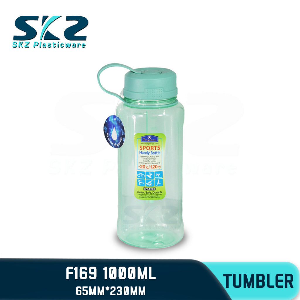 SKZ  1000ml [F169] PORTABLE SPORTS WATER BOTTLE BPA FREE