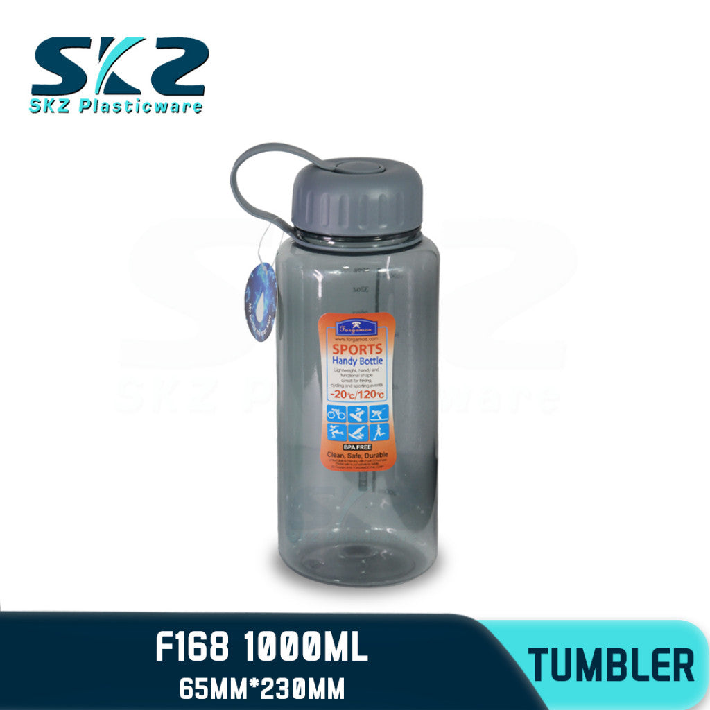 SKZ  1000ml [F168] PORTABLE SPORTS WATER BOTTLE BPA FREE