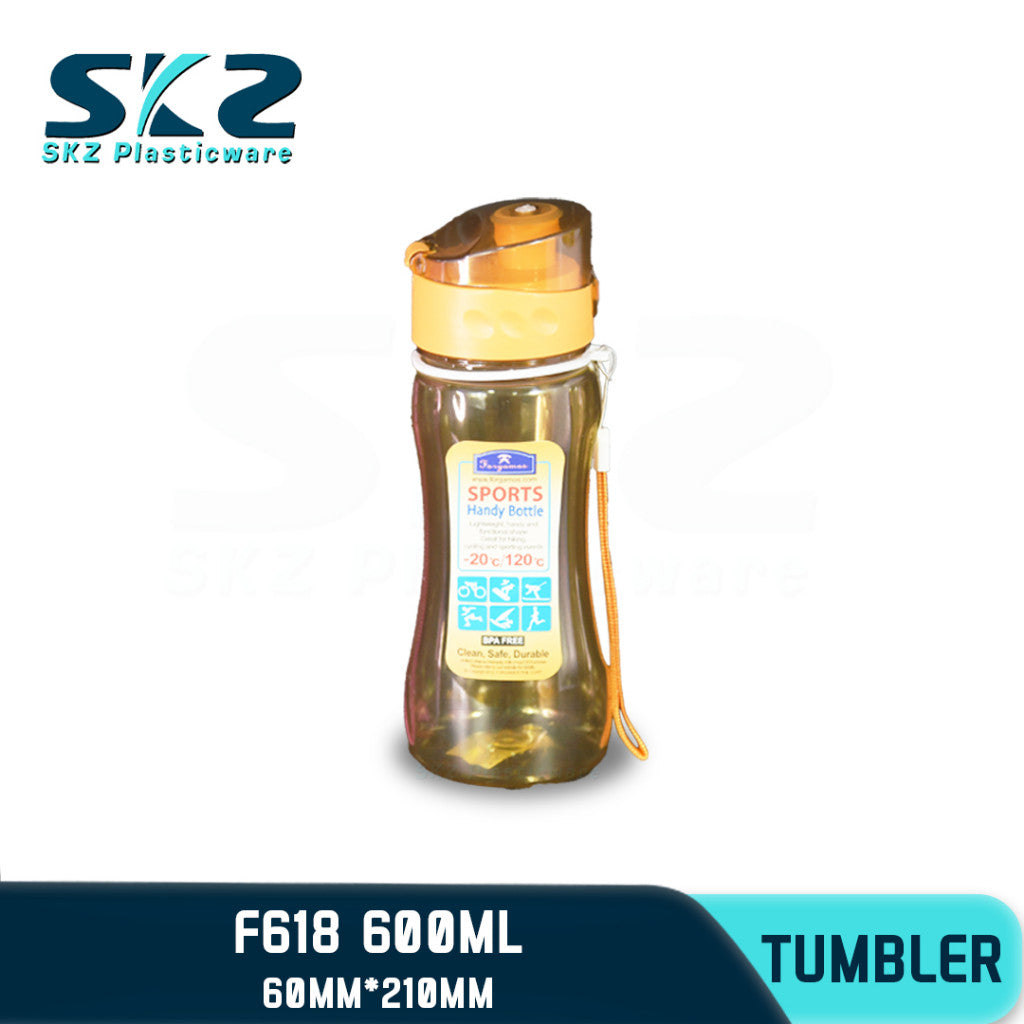 SKZ 600ml [618] PORTABLE SPORTS WATER BOTTLE BPA FREE