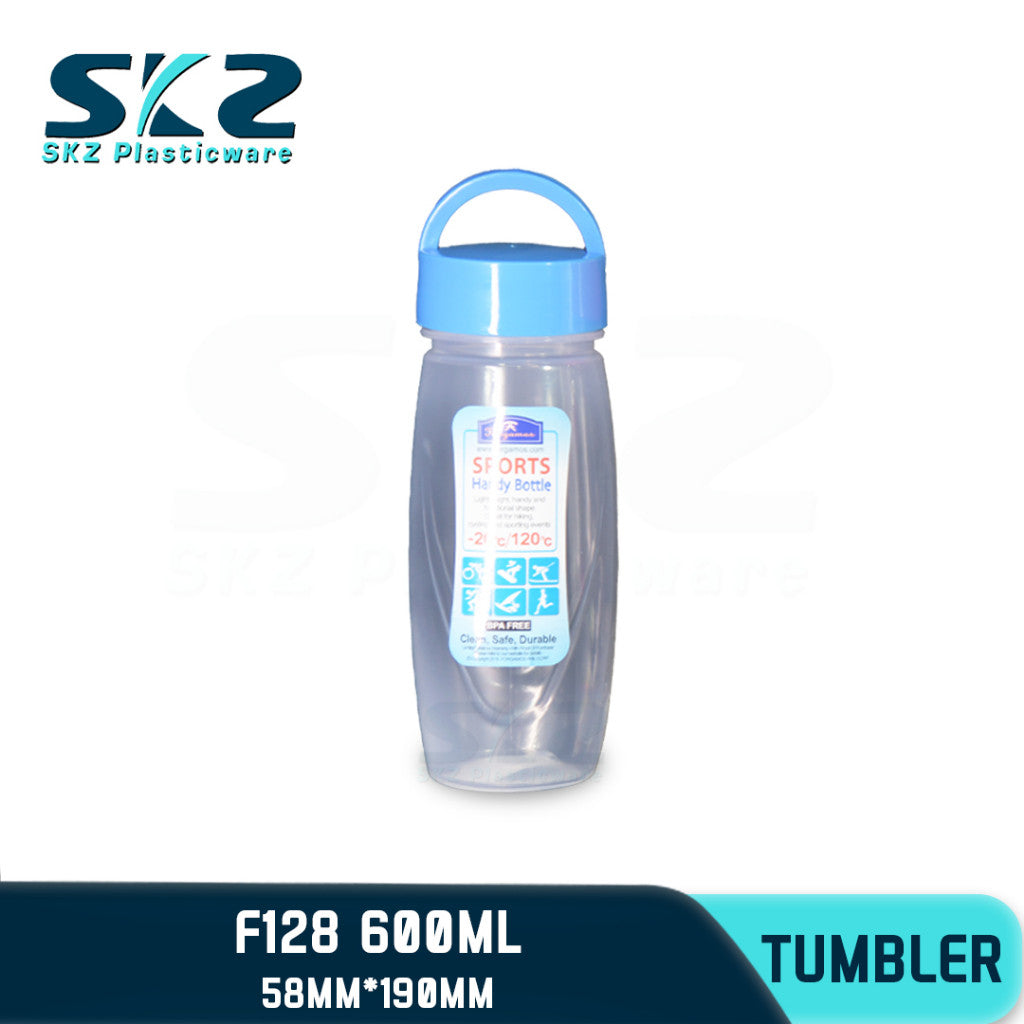SKZ  600ml [F128] PORTABLE SPORTS WATER BOTTLE BPA FREE