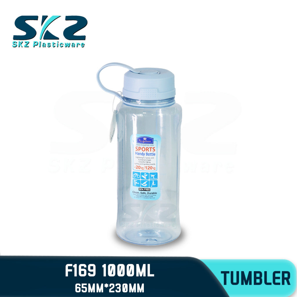 SKZ  1000ml [F169] PORTABLE SPORTS WATER BOTTLE BPA FREE