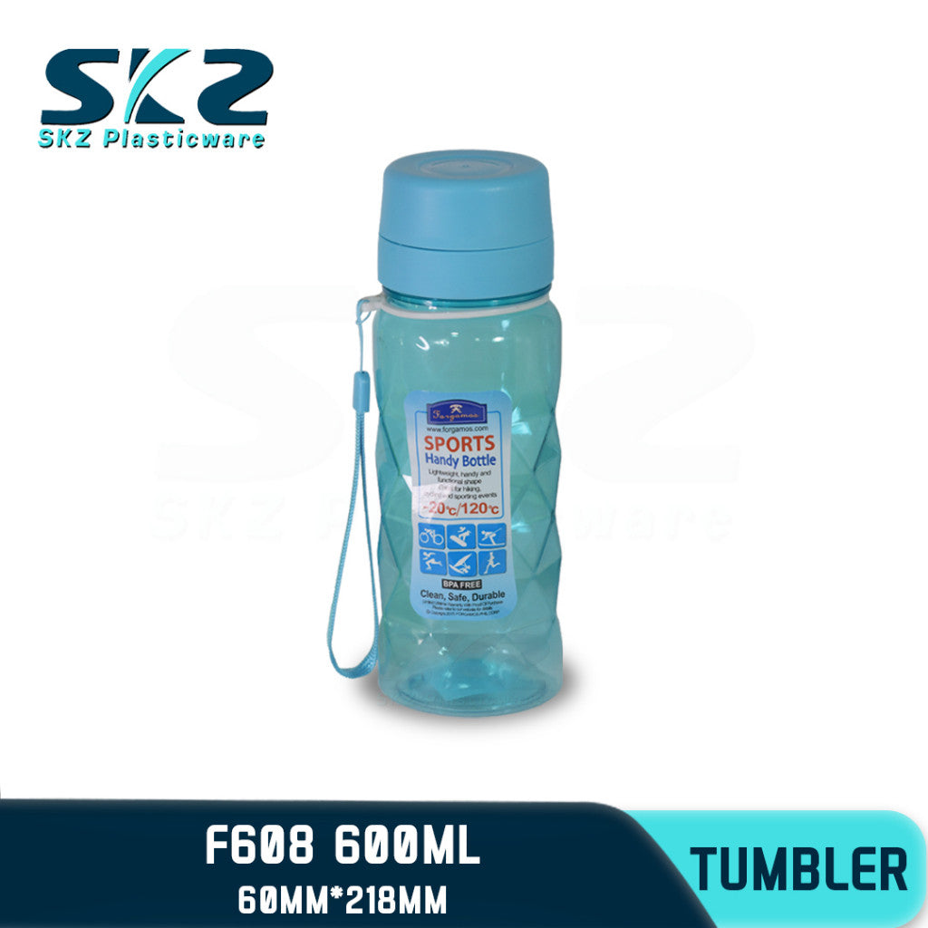 SKZ 608 Portable Sports Water Bottle Bpa Free 600ml