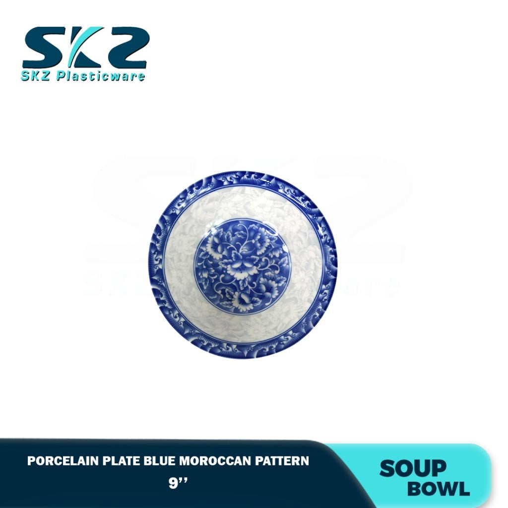 Skz Porcelain Soup and Salad Bowl, Scratch resistant, Durable and Eco Friendly Tango Bowl
