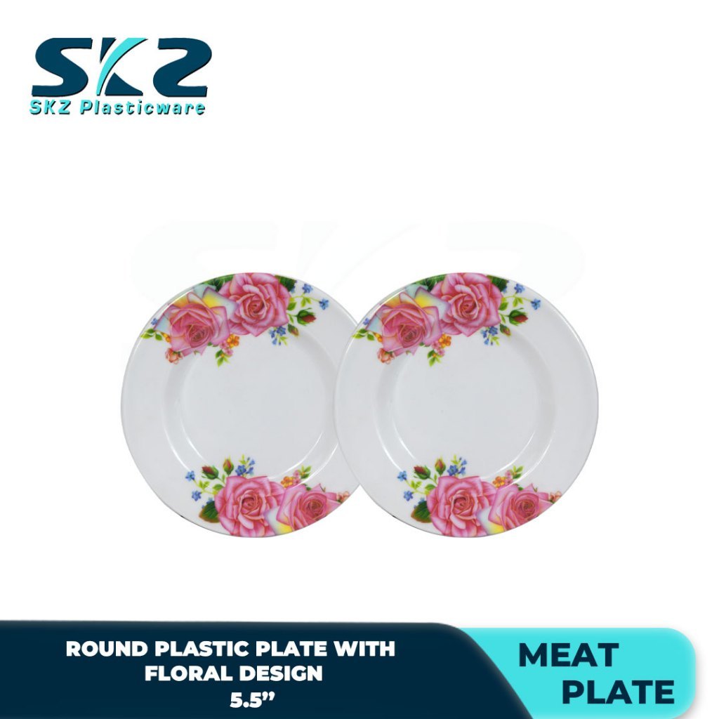 SKZ MEAT ROUND AND SQUARE PLATE WITH ELEGANT DESIGN