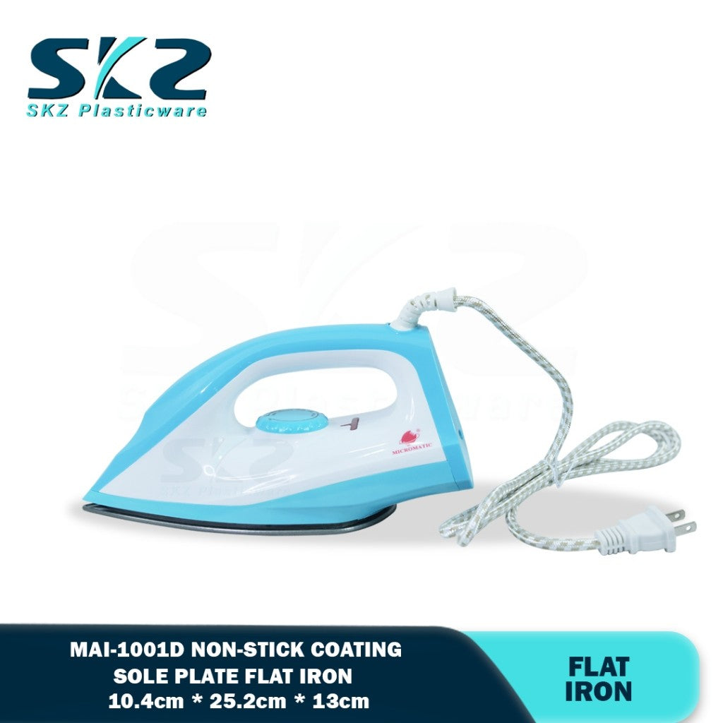 MICROMATIC MAI-1001D Flat Iron (Dry Iron)