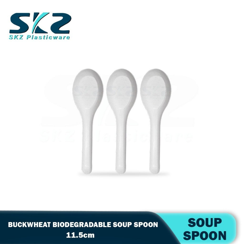 Skz Eco-Friendly Buckwheat Soup spoon 40pcs