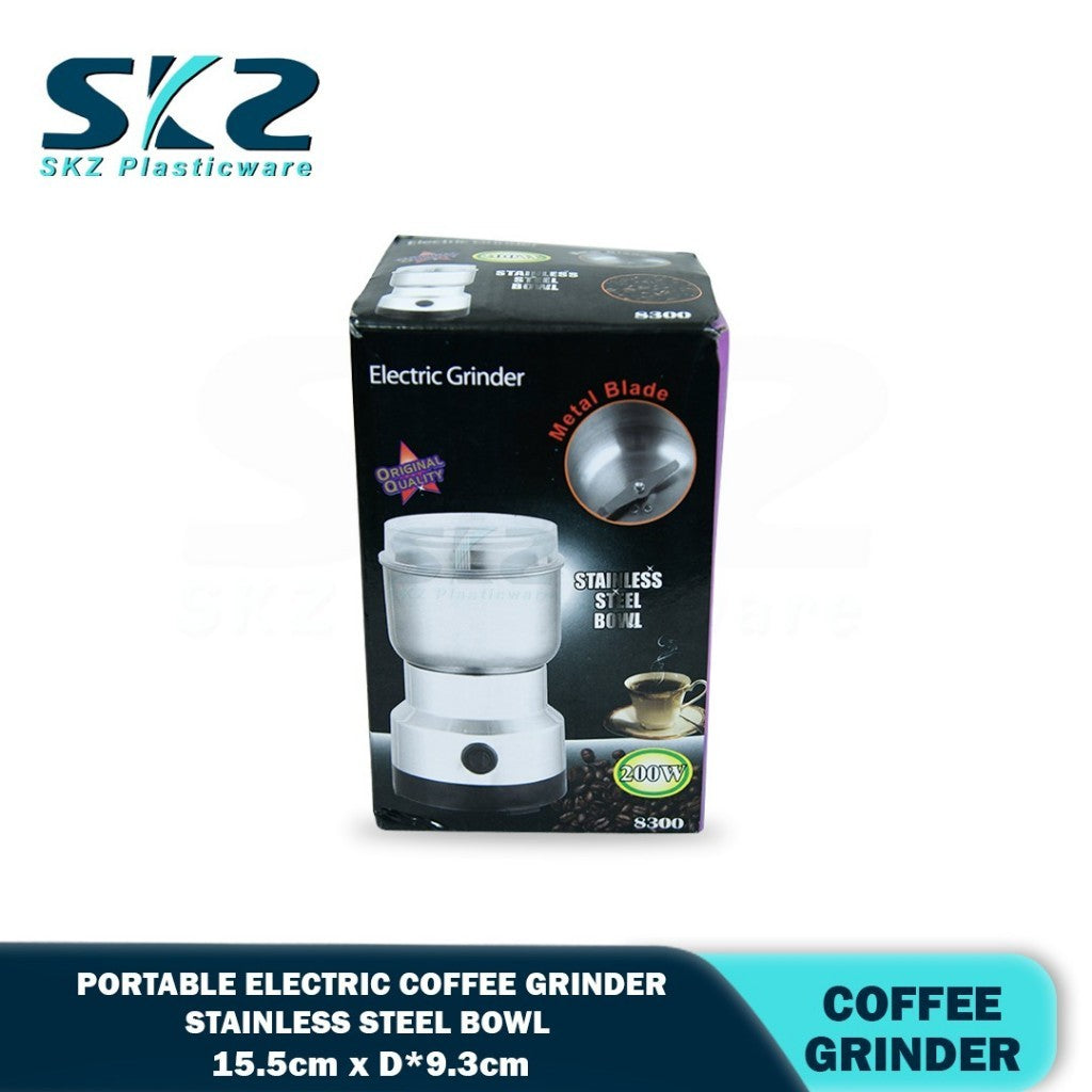 SKZ Stainless Steel Intelligent Electric Coffee Beans Nuts Grinder Household Electric Coffee Grinder
