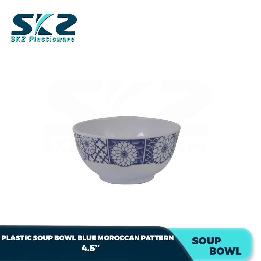 MELAMINE PLASTIC SALAD BOWL, SERVING BOWL, AND VEGETABLE BOWL ROSE DESIGN