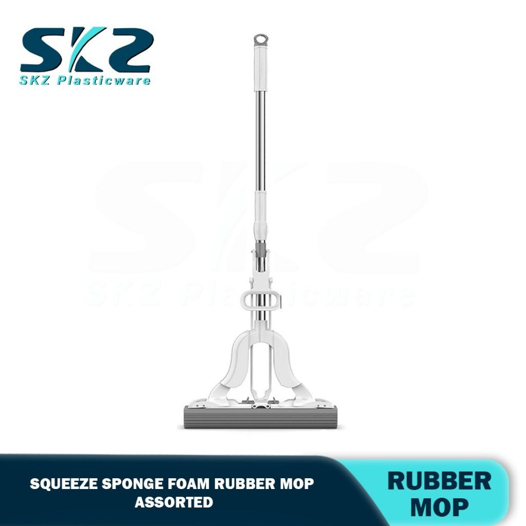 skz Home Cleaning PVA Sponge Foam Rubber Mop With Long Plastic Handle/ Home Floor Mop