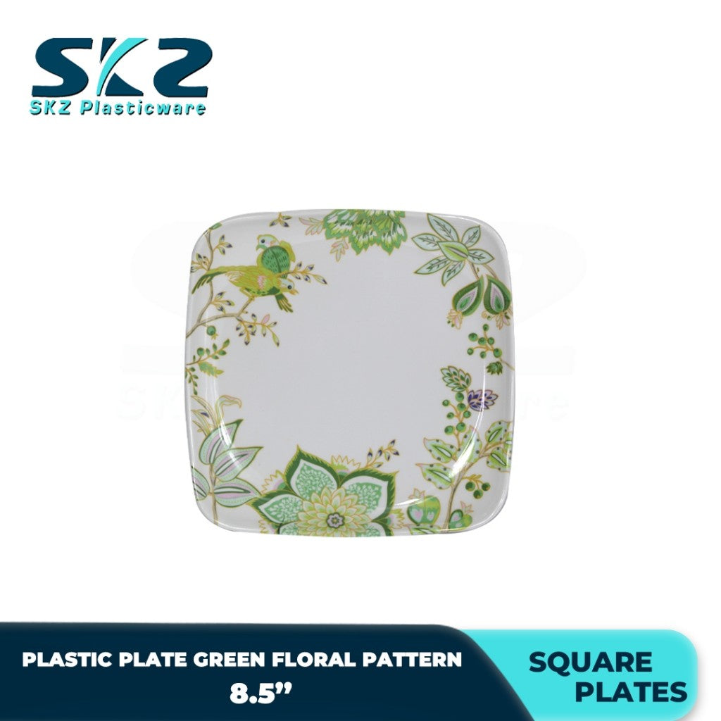B-SERIES DESIGN SQUARE PLATE 6-12 SETS 9.5''