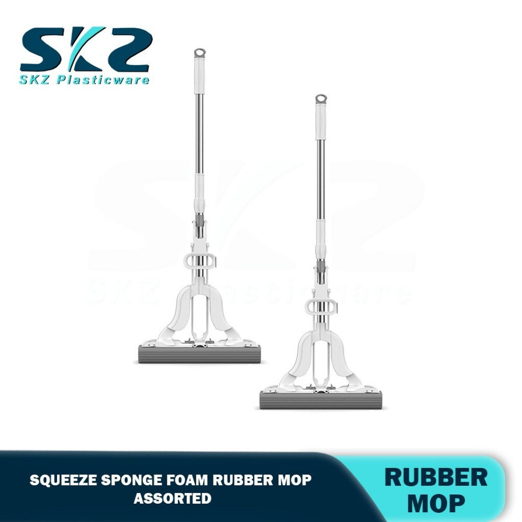 skz Home Cleaning PVA Sponge Foam Rubber Mop With Long Plastic Handle/ Home Floor Mop