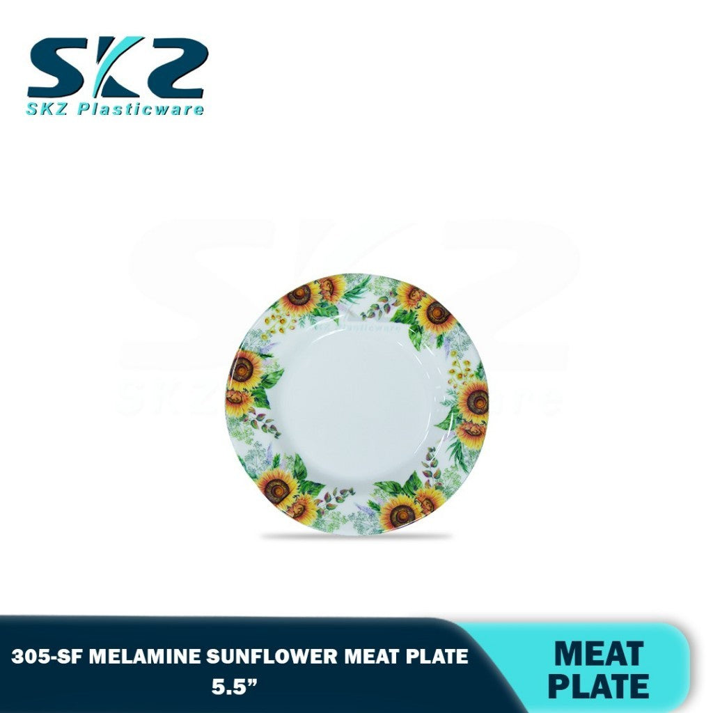 SUN FLOWER  PLATE MELAMINEWARES