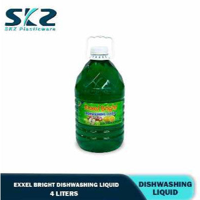 SKZ Dishwashing Liquid Kalamansi/lemo scent 1galon  4L / Premium Quality