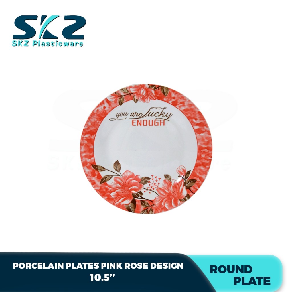 Skz Porcelain Dinner Plate, Scratch resistant, Durable and Eco Friendly Plate