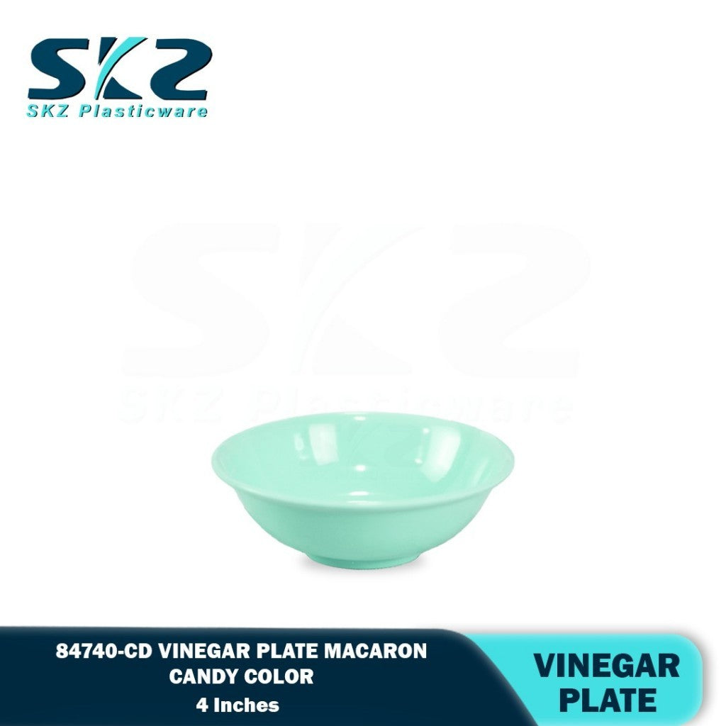 SKZ 87040-CD 4"inches Plastic Bowls Mangkok Reusable Dinnerware Cereal Bowl