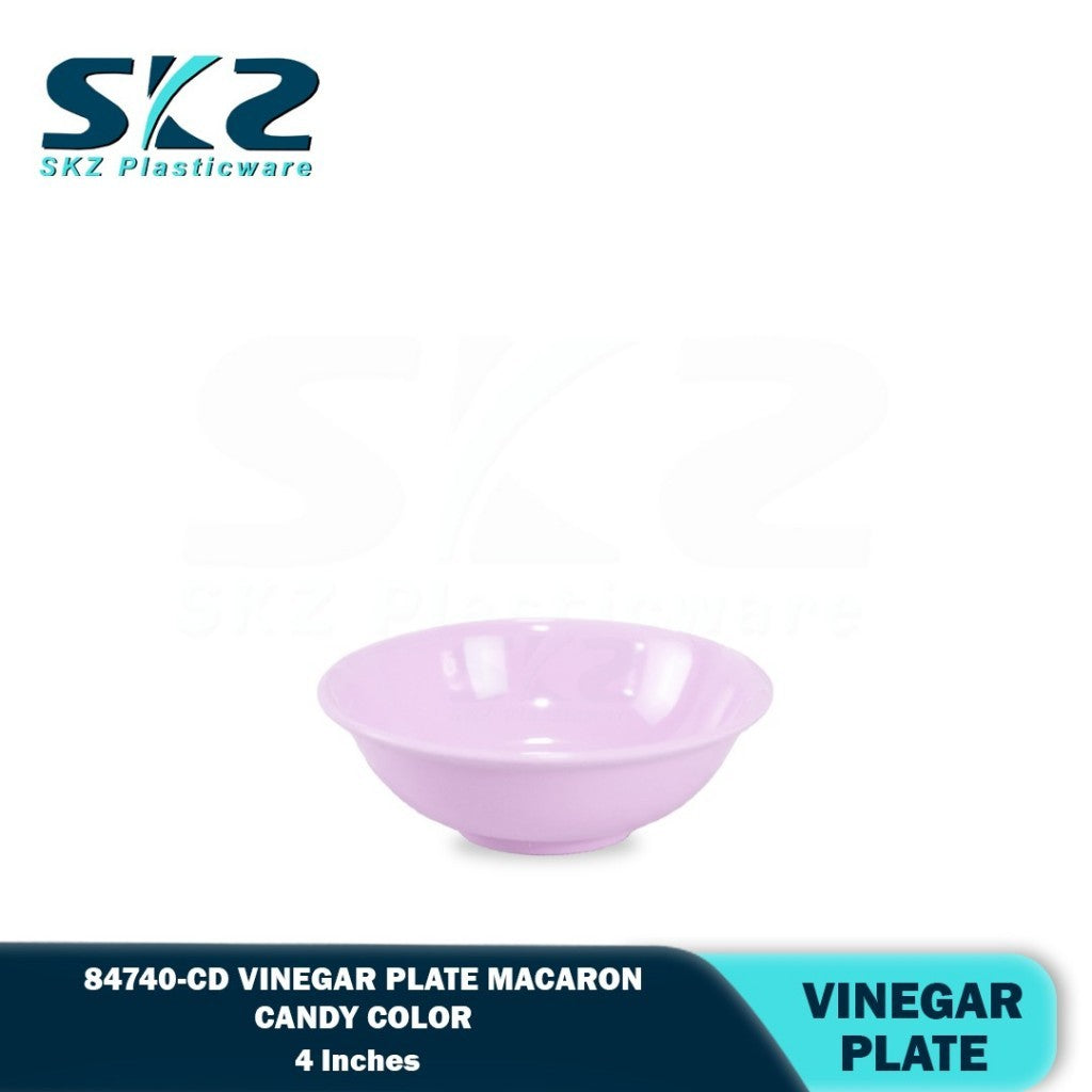 SKZ 87040-CD 4"inches Plastic Bowls Mangkok Reusable Dinnerware Cereal Bowl