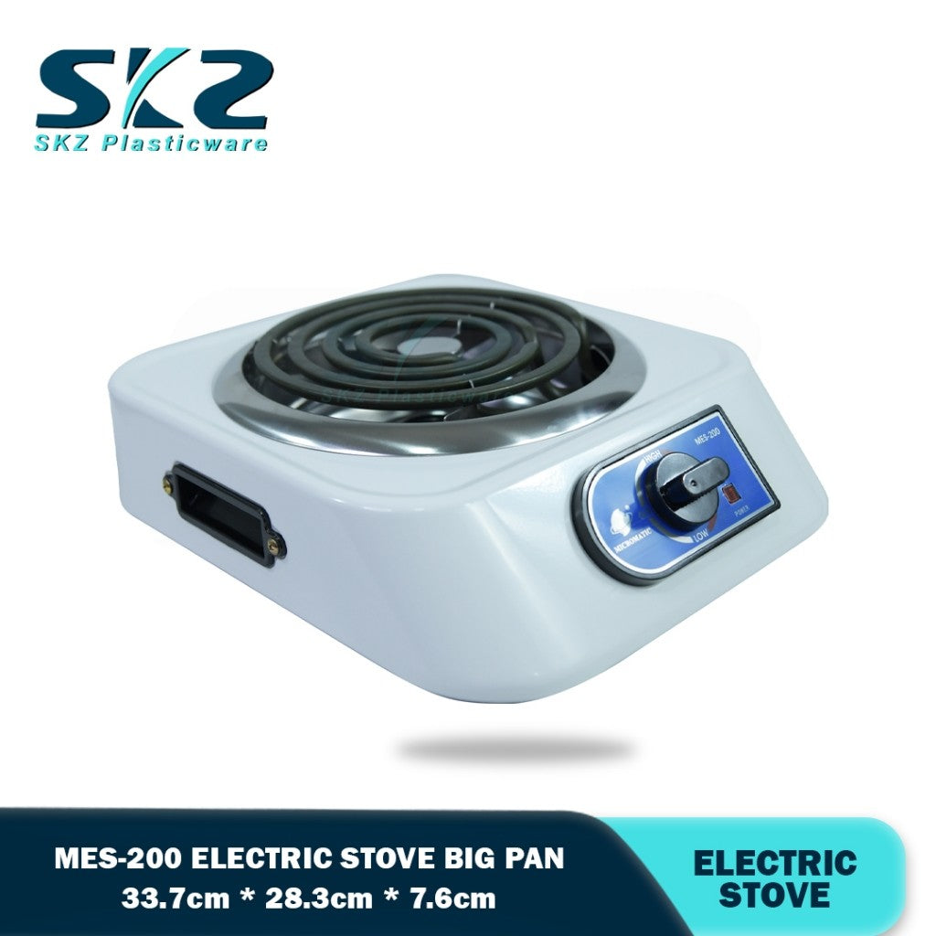 MICROMATIC MES-200 Electric Stove Big Pan