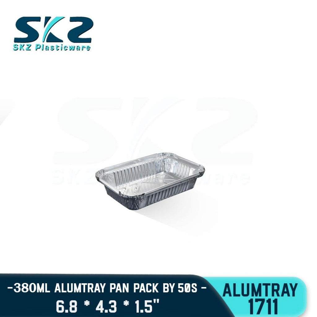 SKZ Aluminum Rectangular Tray  For Baking and Grilling 380ML 1711