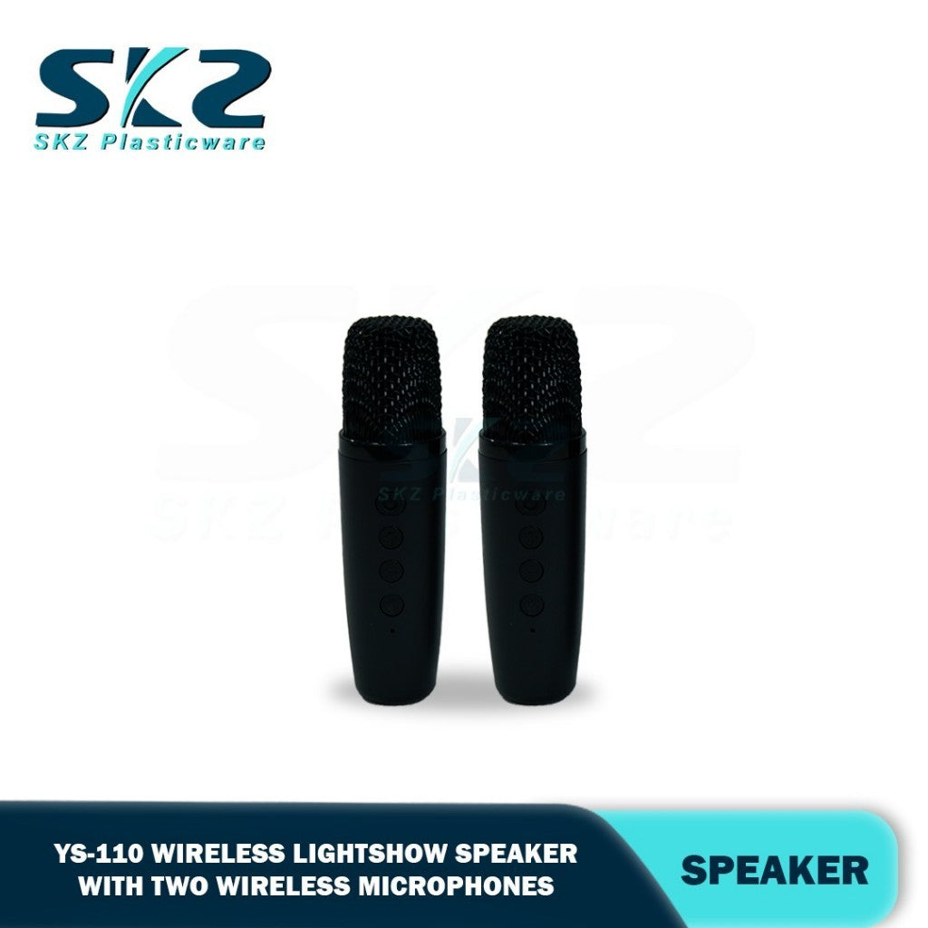 SKZ YS-110 colorful lights home singing wireless microphone speaker all-in-one wireless Bluetooth