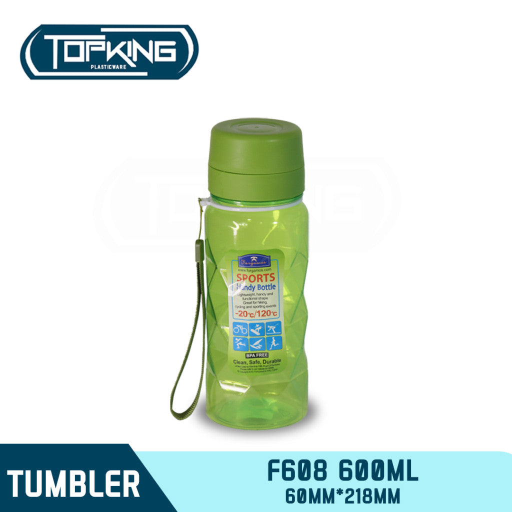 SKZ F608 Portable Sports Water Bottle Bpa Free 600ml