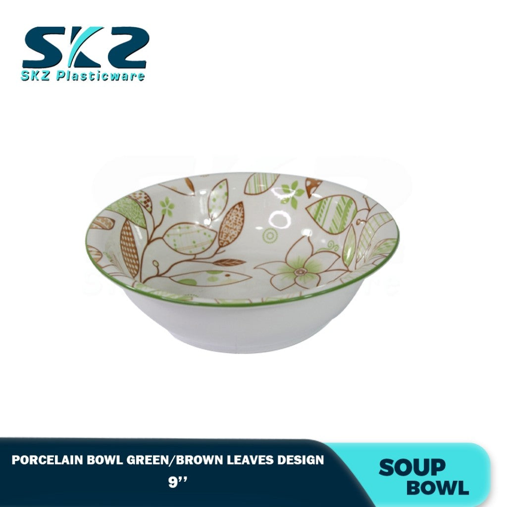 Skz Porcelain Soup and Salad Bowl, Scratch resistant, Durable and Eco Friendly Tango Bowl