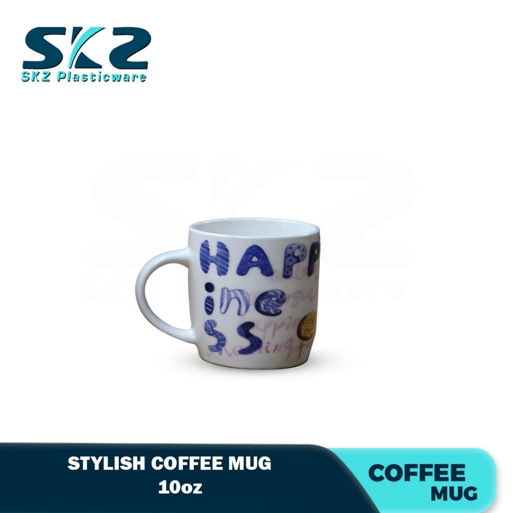 Skz Stylish Porcelain Coffee mugs with handle  10oz Random Design