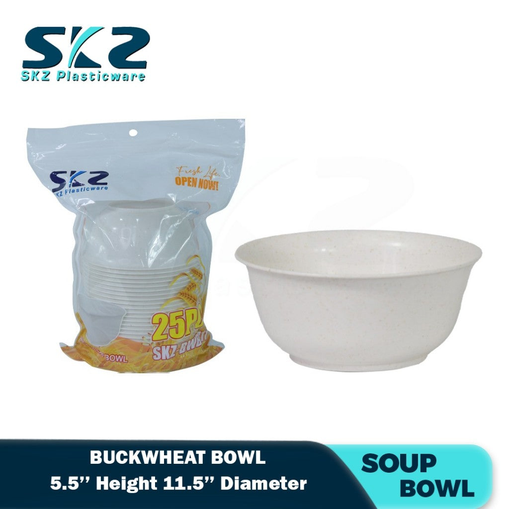 Skz Eco-Friendly Buckwheat Soup Bowl 25pcs