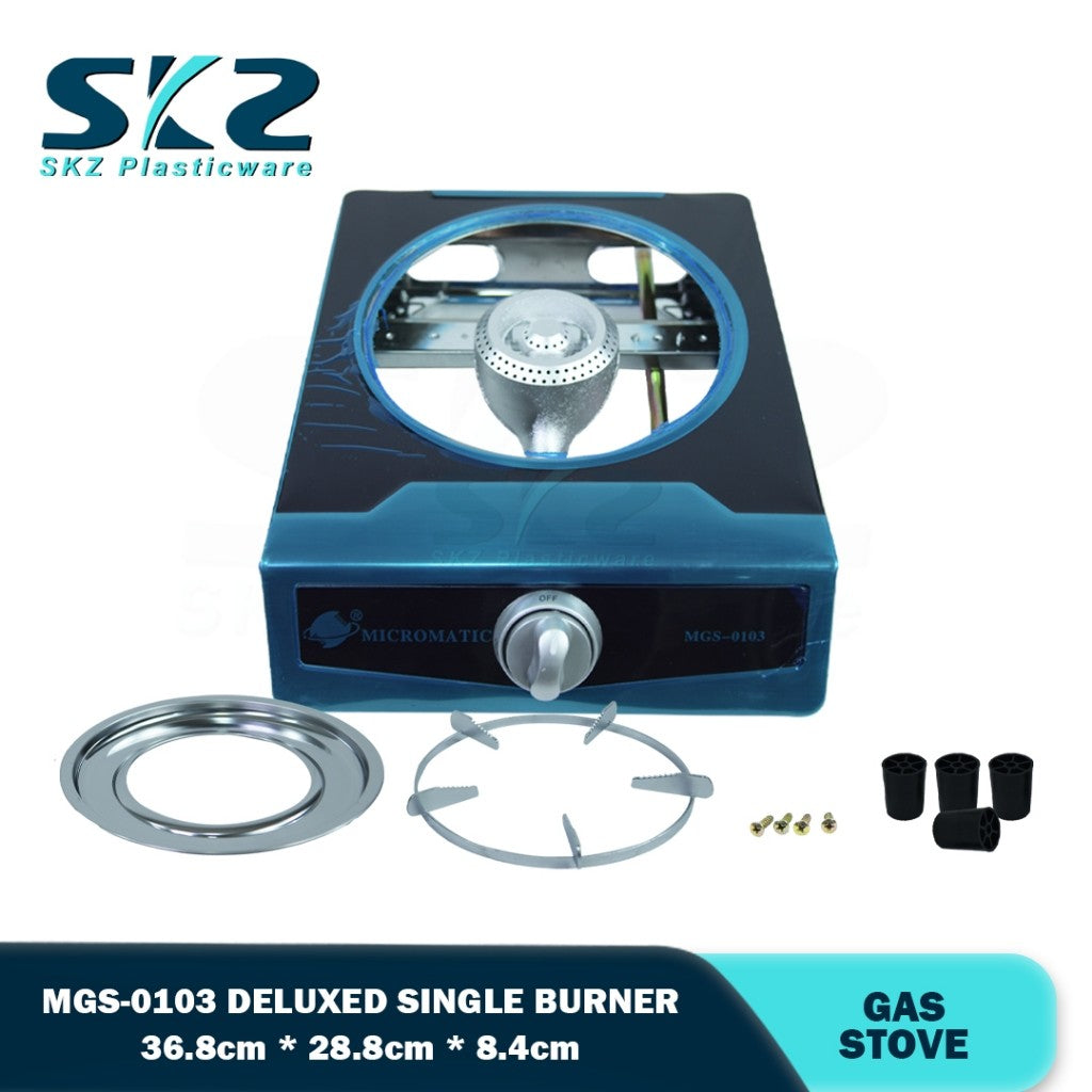 MGS-0103 Gas Stove Single Burner Stainless