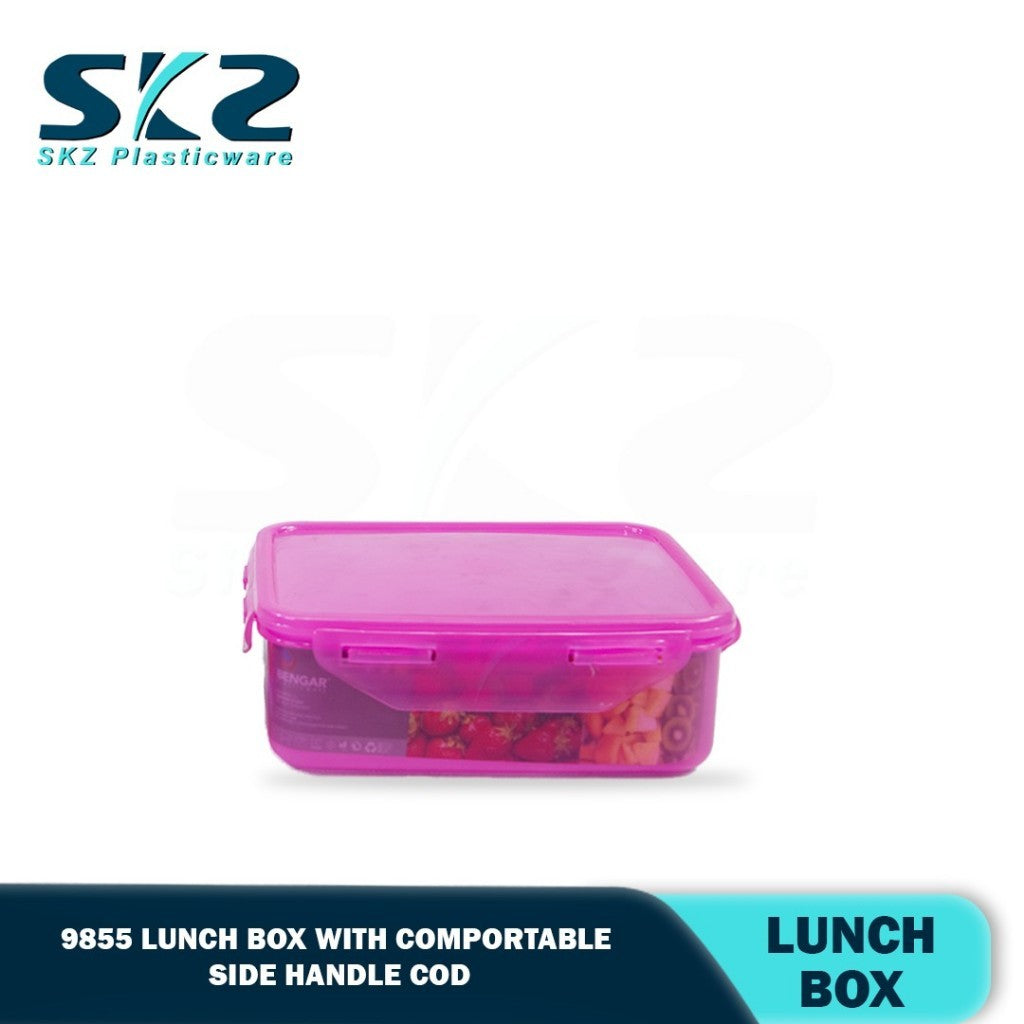 SKZ RANDOM COLOR 9855 BENGAR lunch box with comfortable side handle