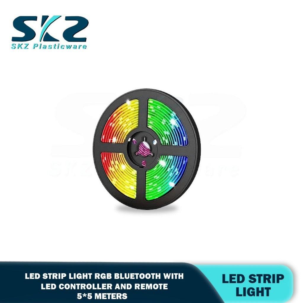SKZ LED Lights 10M RGB Colour Changing Led Strip Light With bluetooth control for Bedroom Living Ro