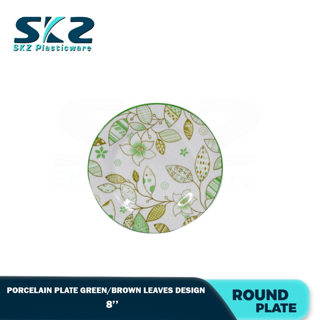 Skz Porcelain Dinner Plate, Scratch resistant, Durable and Eco Friendly Plate