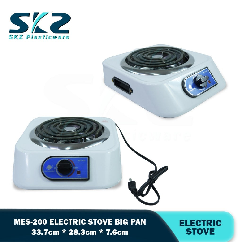 MICROMATIC MES-200 Electric Stove Big Pan