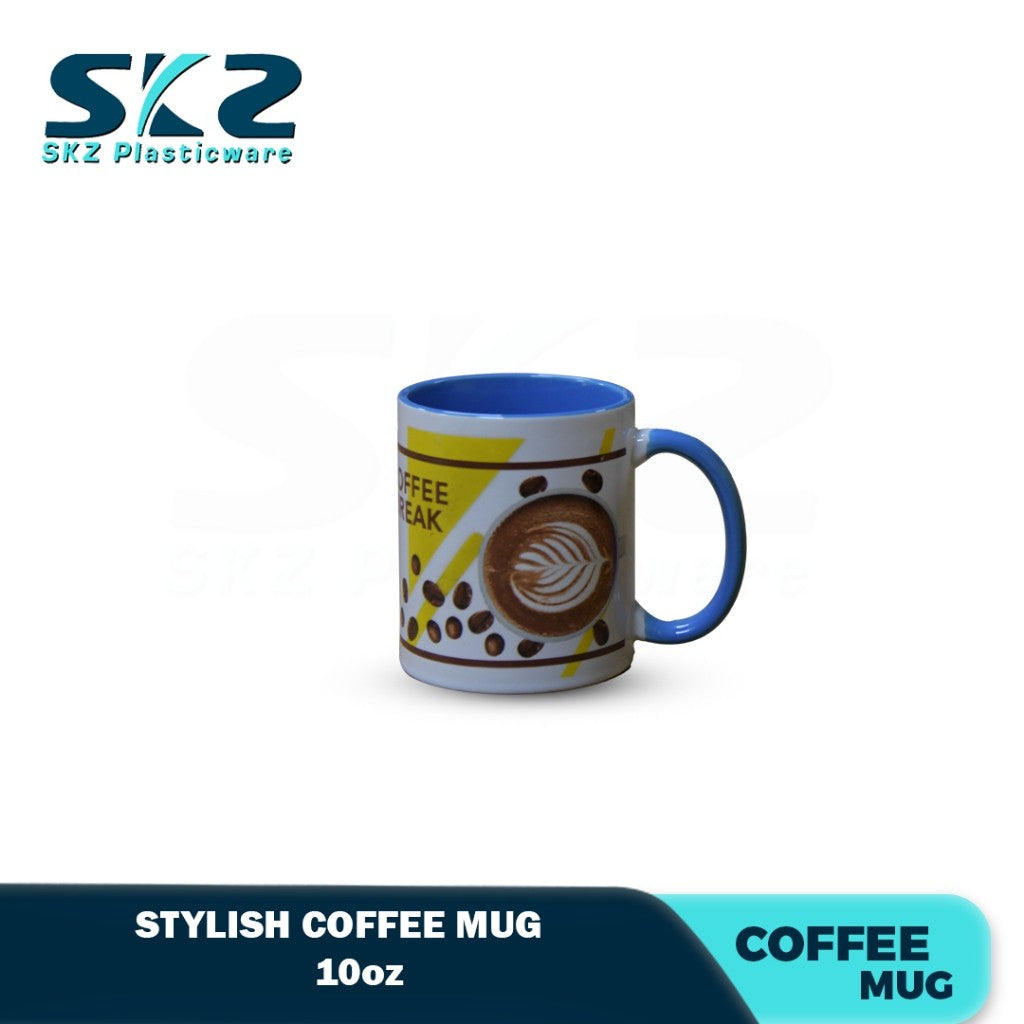 Skz Stylish Porcelain Coffee mugs with handle  10oz Random Design