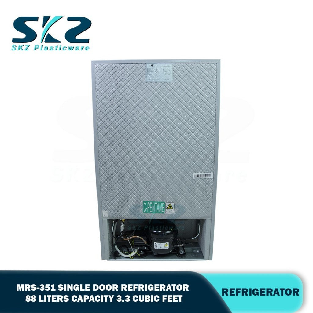 SKZ Micromatic MRS-351 88Liters Capacity 3.3cuft Single Door Refrigerator
